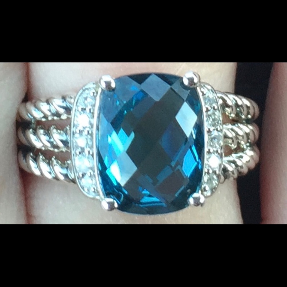 David Yurman petite wheaton ring